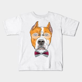 American Staffordshire Terrier Kids T-Shirt